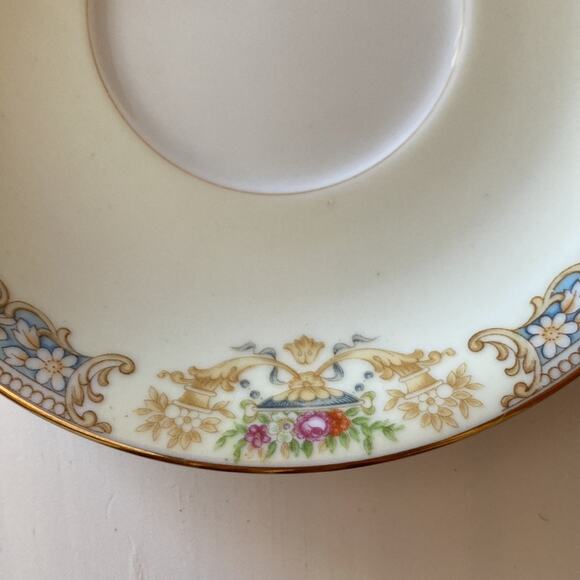 Vintage Noritake Pattern RO2 Saucers, Set of 2 - Picture 4 of 8